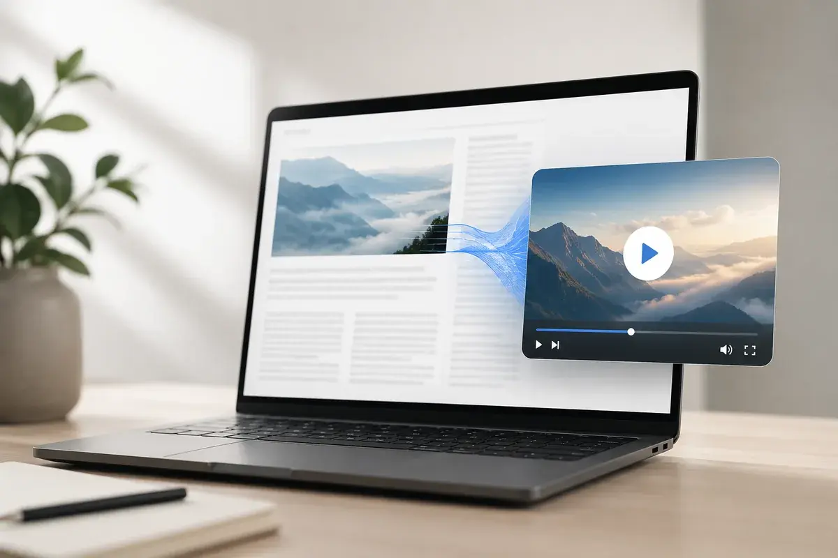 Article to Video